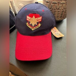 Captain Marvel embroidered cap
